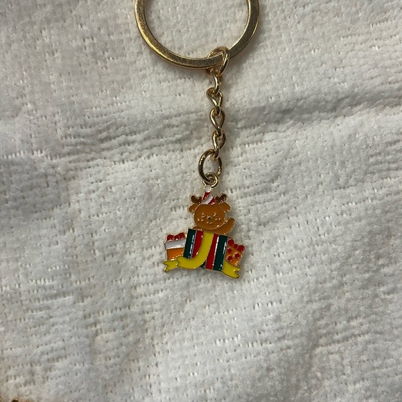 NWOT Festive Snowman and Bell Keychain Set - Picture 6 of 9